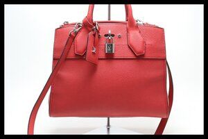 Louis Vuitton City Steamer Leather Tote Bag